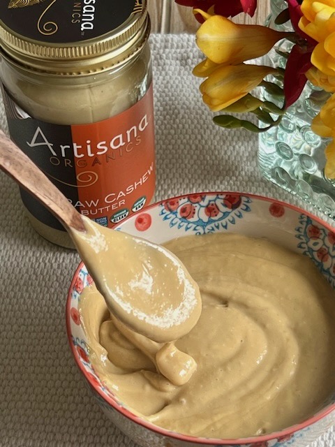 Creamy Sweet Cashew Dressing