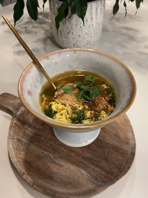 Unreal Chicken Egg Drop Soup