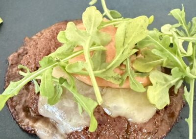 Grass-fed Burger Tostada